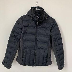 Obermeyer Black Goose Down Coat Size 10